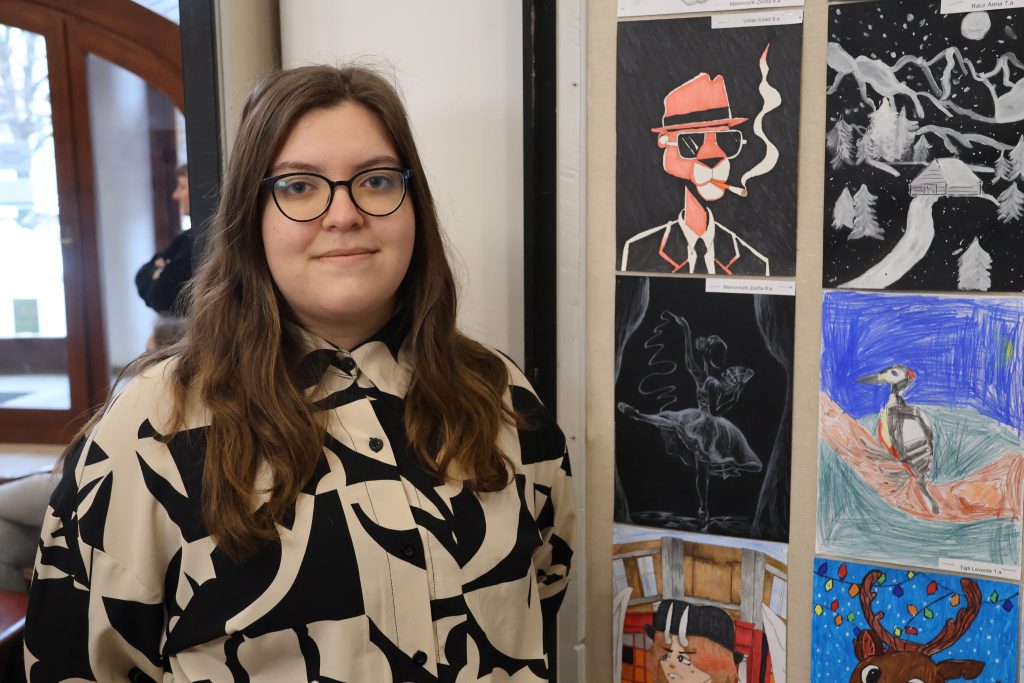 Makói Magán Zeneiskola, képzőművészeti tanszak, kiállítás