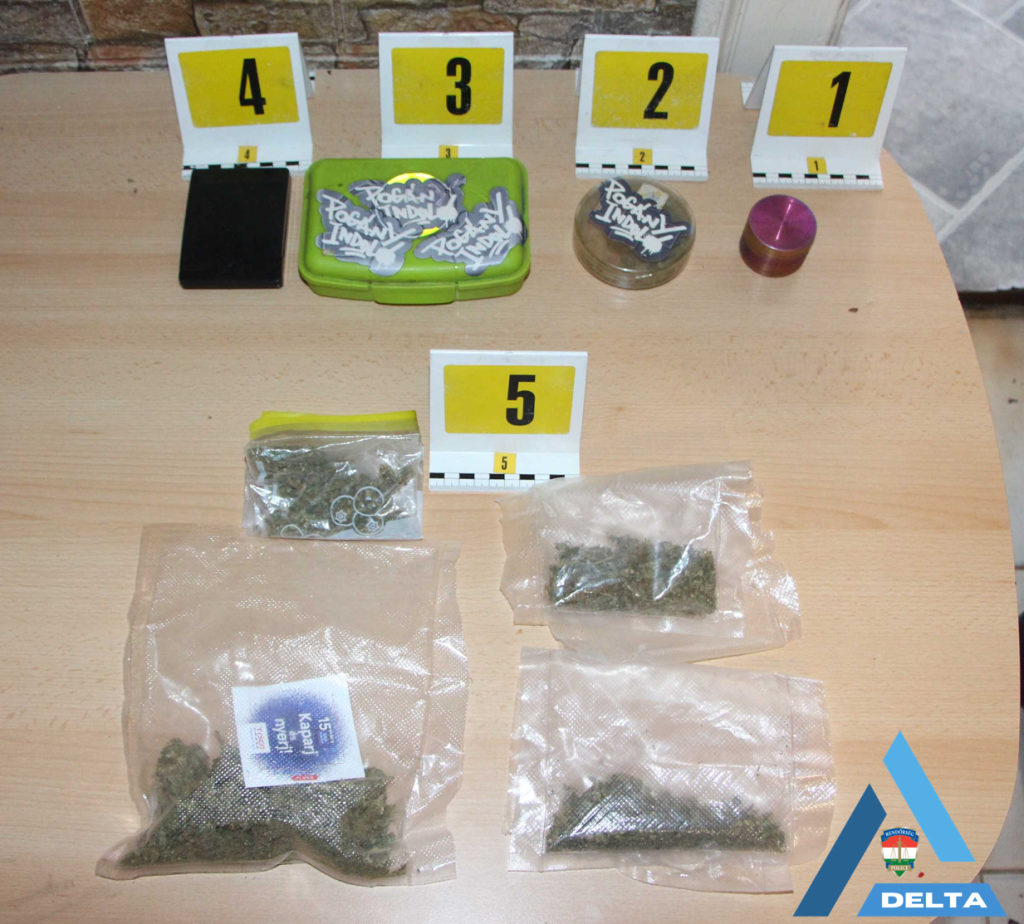 Egy hónapra rács mögé kerültek a drogdílerek, fotó: police.hu