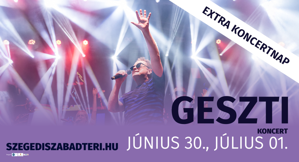 Geszti Péter, Szeged, Szegedi Szabadtéri Játékok, 2026 plakát