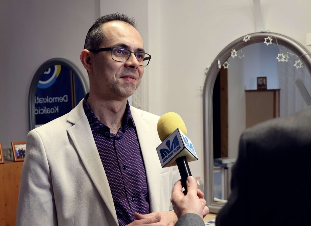 Mucsi Tamás, Demokratikus Koalíció, fotó: Borka Péter