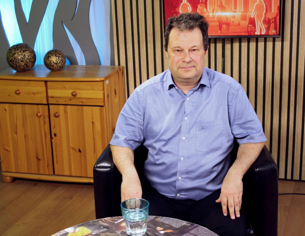 Bajmócy Péter, a Szegedi Tudományegyetem Földrajz- és Földtudományi Intézetének egyetemi docense, fotó: Jeszenszky Zoltán