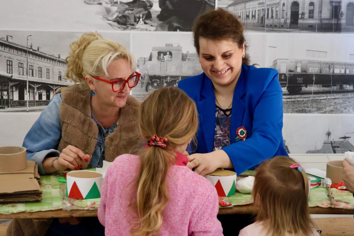 Történeti játszóház kézműves foglalkozásokkal, Makó, József Attila Múzeum, 2026. március 14., fotó: Jeszenszky Zoltán