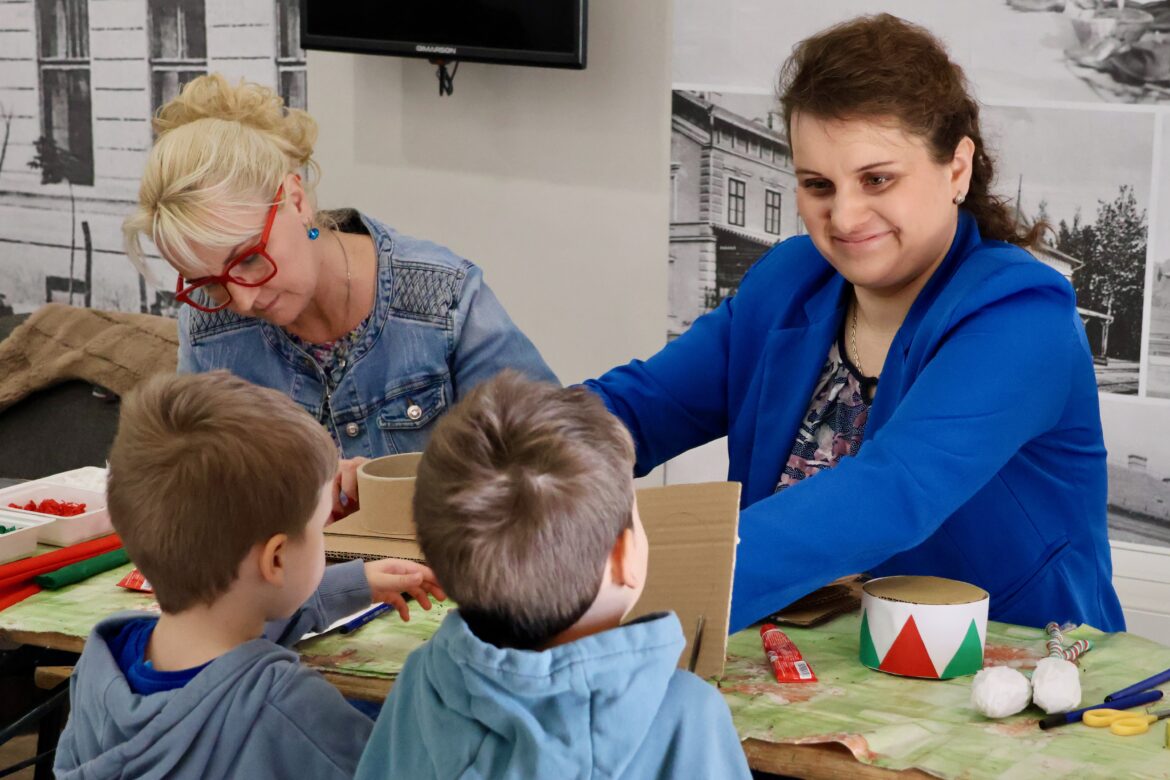 Történeti játszóház kézműves foglalkozásokkal, Makó, József Attila Múzeum, 2026. március 14., fotó: Jeszenszky Zoltán