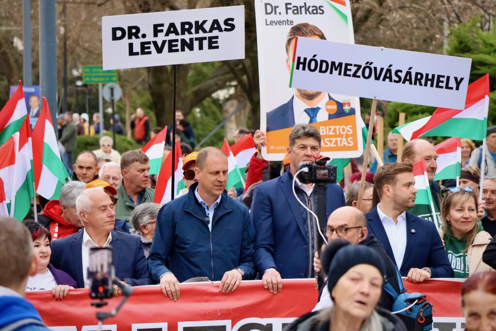 Hódmezővásárhely, Orbán Viktor választási gyűlése, 2026. március 22. fotó: Jeszenszky Zoltán