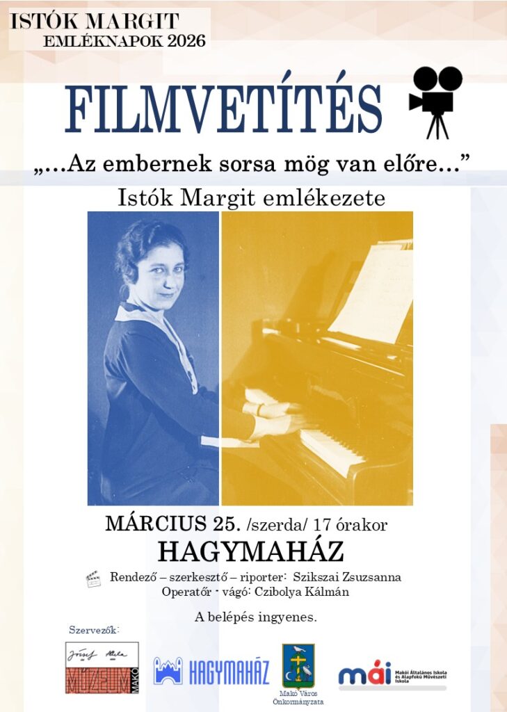 Istók Margit emléknapok, 2026, plakát