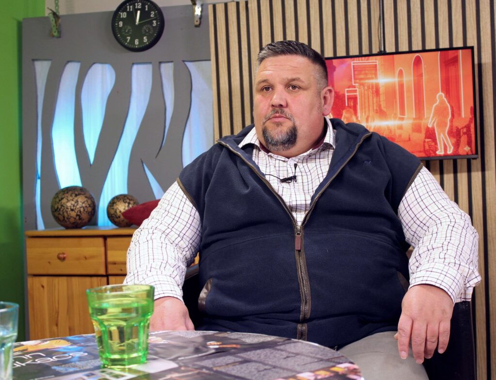 Marjai Péter, a Marosmenti Vadásztársaság elnöke, a Hungarowild Kft. apróvadágazat vezetője